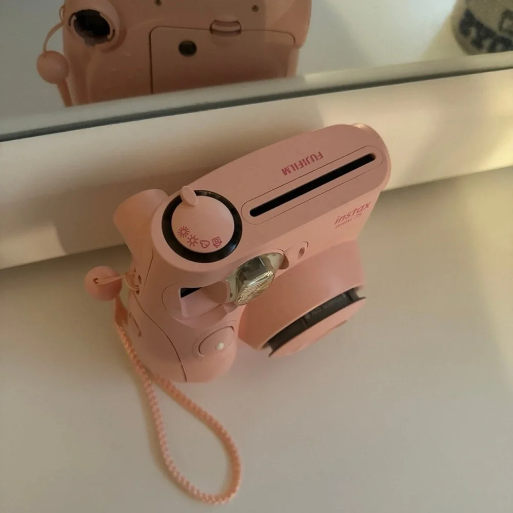 Pink Polaroid Photo printing Camera